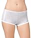 Maidenform Women's Classics Cotton Boyshort, Grey Heather White, Medium/6