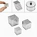 Magnetic Cube 5mm,XHJKZ 216 PCS Magnets Blocks Education Toy Children's Puzzle  Square Cube Stress Relief for Intelligence Development for Kids