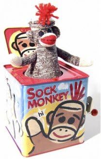 sock monkey jack in the box walmart