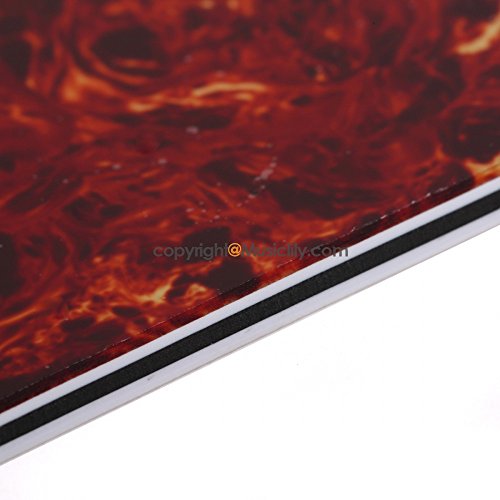 Vintage Style Backplate USA/Mexico Fender Strat Brown Tortoise 4ply