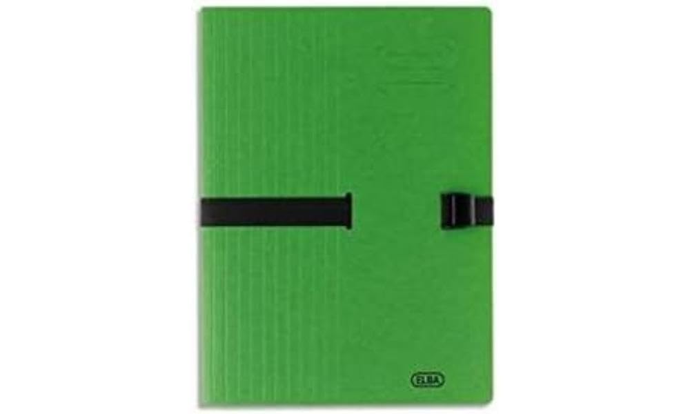 Elba Clip 'n' Go Folder A4 Card a4 Green — image 1