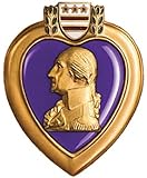 EW DesignsPurple Heart Sticker Decal Vinyl Military Decoration us Military Bumper Sticker Vinyl Sticker Car Truck Decal 5"