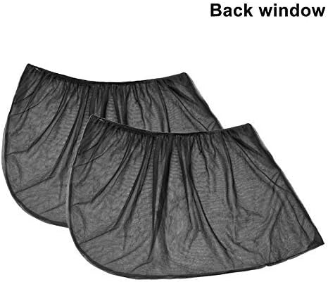 Vicall 2Pcs Slip On Window Shades (Back window)