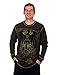 Men's Graphic Print Long Sleeve Thermal Style Shirt