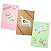 PICKME Greeting Card Making Kit DIY, Handmade Card Making Kits for Adults & Kids, Beautiful Love Assortment of Art Characters with Envelopes, Create Your Personalized Birthday Card & Thank You Card