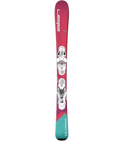 Amazon.com : Elan Kids Girl's skis ELAN Lil Magic with EL4.5 GW