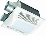 Panasonic FV-05VFL2 WhisperFit-Lite 50 CFM Low Profile Ceiling Mounted Fan with Light, White