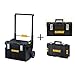 DEWALT ToughSystem DS450 22 in. 17 Gal. Mobile Tool Box, DS130 Tool Box and DS300 Large Tool Box Combo Set (3 Components)