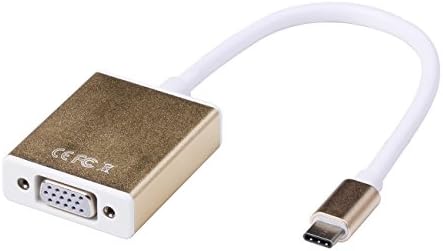 YELIN Enegg Type C USB 3.1 Male to VGA 1080P Monitor Projector HDTV Adapter Cable for 2016 New Apple MacBook 12" -inch
