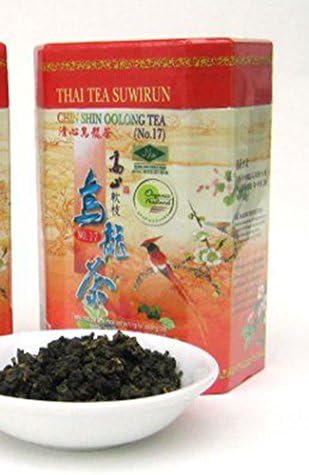 Thai Tea Suwirun ,Chin Shin Oolong Tea No.17 Top grade tea, and Best sale,Best choice for tea drinking,Product Of Thailand.(300g.)