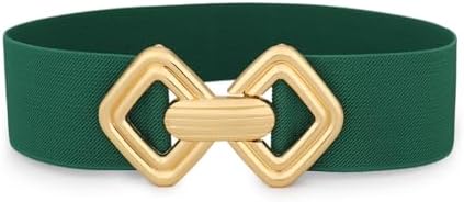 FASHIONGEN - Wide Waist Elasticated Woman Belt Made in  display picture 3