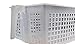 Apogee Life Pantry Organizer Large Clear Basket with Handle - Space Saving Home, Kitchen, Office, Garage Storage Bin with Handle for Easy Pull Clean Solution