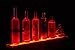 Armana Productions Home Bar Light Shelves - Made in The USA - 2' Long RGB LED Wireless Remote Controlled Illuminated Bottle Shelf - 4.5