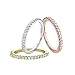 NANA Sterling Silver & Swarovski Zirconia Wedding Band-Rhodium Plated-Size 5