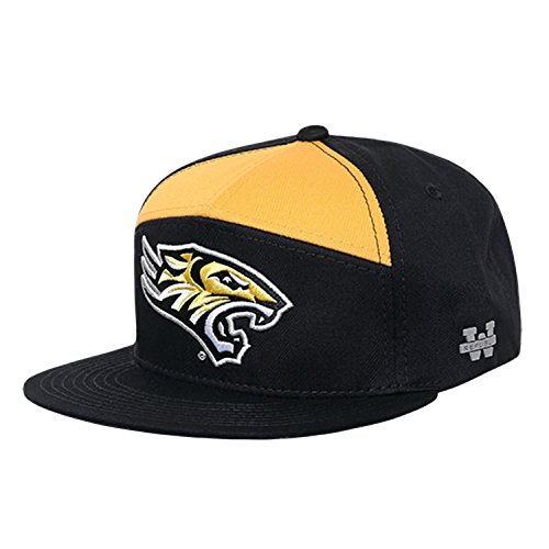 University of Towson Tigers NCAA 7 Panel Flat Bill Snapback Baseball Cap Hat