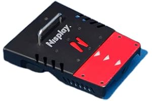 Nisplay Portable Tennis Ball Machine (26lbs) - Dual Motor for TopSpin and Backspin, 80+ Balls, Max 68MPH, 4+ Hours Play with 