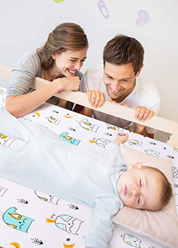 3 Stretchy+Crib+Sheets+Set+BROLEX+Portable+Mattress+Topper+Jersey