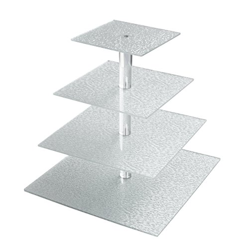 Unique Cupcake Stands. SinoAcrylic 4 Tier Square Cupcake Stand With