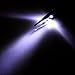 Stainless Steel Make Up Tool Led Light Eyelash Eyebrow Hair Removal Tweezer