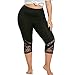 Fashion Women Yoga Leggings Lace Plus Size Skinny Sport Pants Exercise Trousers