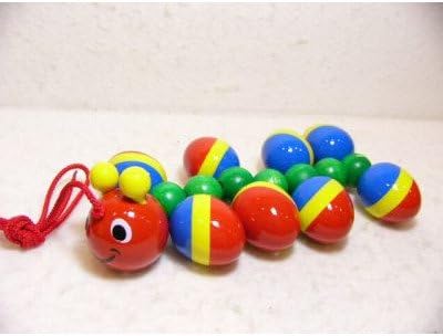 Amazon Walterむかで Nic社製 木のおもちゃ 赤ちゃん 幼児のおもちゃ おもちゃ