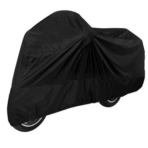 Flyxii Black Motorcycle Cover For Suzuki V Strom 650 1000