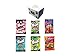 Trolli Gummy Candies - 6 Varietiy Packs, Strawberry Pufs, Twisted Sour Brite Crawlers, Sour Brite All Star, Gummy Apple, Gummy Soda Poppers, Mystery Night Crawlers in Fusion Select Gift Box