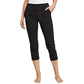 Eddie Bauer Women's Horizon High-Rise Straight Leg Cropped Pants