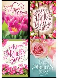 Happy Mother's Day - Scripture Greeting Cards - KJV - Boxed - Mother's Day