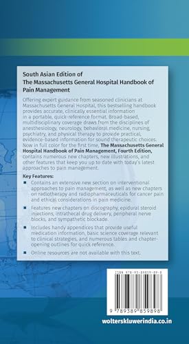 The Massachusetts General Hospital Handbook of Pain Management, 4e 1