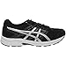 ASICS Men's Gel-Contend 4 Running Shoe, Black/Silver/Carbon, 10 M US
