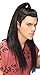 Forum Novelties Men's Adult Asian Warrior Costume Wig, Black, One Size