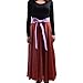 Woman Wide PU Leather Belt Obi Belt Self Tie Cinch Belt Wrap Around Bowknot Waistband Bright Color for Dress