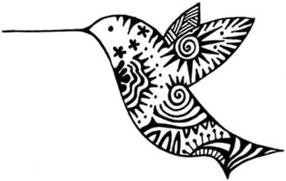 Karmabee Hummingbird Note Cards, Blank Inside, Set of 10