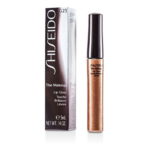 Shiseido the make up Lip Gloss g25 5ml shade: g25 cinnamon shimmer (729238537026)