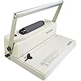 PPE Coilbind S-15 with Electric Coil Inserter Manual Coil Punch & Binding Machine Pitch 4:1 - Professionally Bind Presentations and Documents