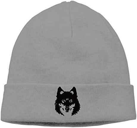 Men/Women Mean Wolf Face Hedging Hat Wool Beanies Cap