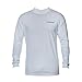 Shimano Long Sleeve Cotton Tee-Shirt, Medium, White