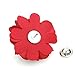 The Smart Man Men's Lapel Flower Boutonniere Pin for Suit - Burgundy