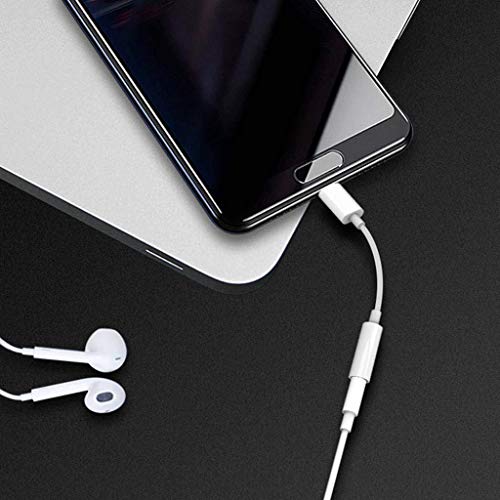Pixel 2 Headphone Adapter, (2 Pack) Type C/USB C to 3.5mm AUX Adapter Dongle Connector Stereo Audio Jack Cable Adapters Compatible with Google Pixel 2/2 XL/HTC U11/ Moto Z/Essential PH-1/Samsung More