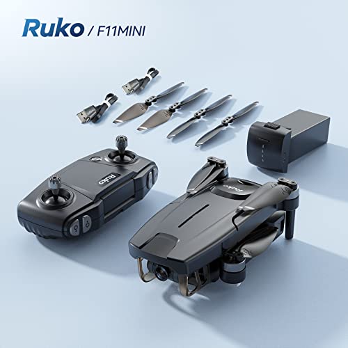 Ruko F11MINI Drones with Camera for Adults 4K, Under 250g, 2 Batteries