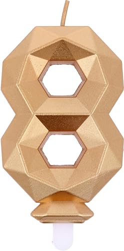 Diamond Gold Candle No. 8