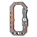 WINGOO Stainless Steel Key Chain Quickdraw Carabiner Anti-lost Key Chain Climbing Carabiner Backpack Buckle(Orange)