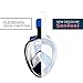 SeeReef Full Face Snorkel - Snorkeling Mask Set See 180 Degrees Underwater with New 4 Valve Anti Fog Technology