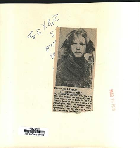 Amazon Com Historic Images 1976 Press Photo Michael Abt 20 Trevose Pa 5 Family And A Friend Shot To Death Photographs