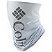 Columbia Unisex Freezer Zero Neck Gaiter, White, PFG Logo, OS
