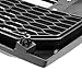 For 2009-2014 Ford F-150 Grille Grill Matte BLACK SPORT Front Bumper Hood W/F&R/LED