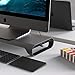MONITORMATE ProBASE C Aluminum Monitor Stand with USB3.0 hub/Fast Charging/Storage Drawer and External Power Supply(Grey)thumb 4