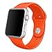 Apple Watch Band 38MM, Beata Soft Silicone Replacement Apple Sport Band for iWatch Series 3, Series 2, Series 1,Sport & Edition, S/M Size - Orange
