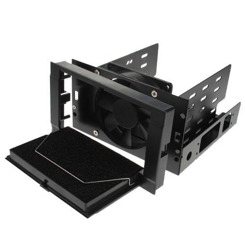 EverCool Dual 5.25 in. Drive Bay to Triple 3.5 in. HDD Cooling Box